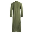 thumbnail image 4 of DAFPZW Muslim Thobe for Men Button Down Mens Caftans Big and Tall Mens Arab Thobe with Pocket, 4 of 6