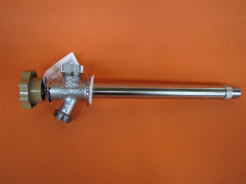 8" Frost Free AntiSiphon Sill Cock, 1/2" Standard Male inlet Spigot