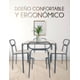 thumbnail image 4 of Juego De Comedor Moderno De 5 Piezas Con Mesa Y 4 Sillas, 4 of 6