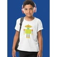 thumbnail image 2 of A Cool Robot T-Shirt Juniors -Image by Shutterstock,  Small, 2 of 4