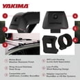 thumbnail image 4 of YAKIMA Crossbar Mounts Timberline Towers for Raised Side Rails, Set of 4, 4 of 9