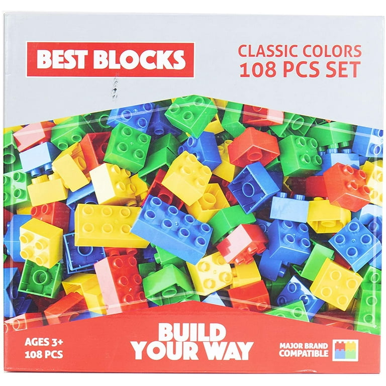 Best Blocks - set di 8 basi impilabili a tema strada dai 4 anni in su