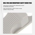 thumbnail image 2 of ORDDIART Door Safety Stopper Grey PVC for Homeowners 13.5x4.2in, 2 of 8