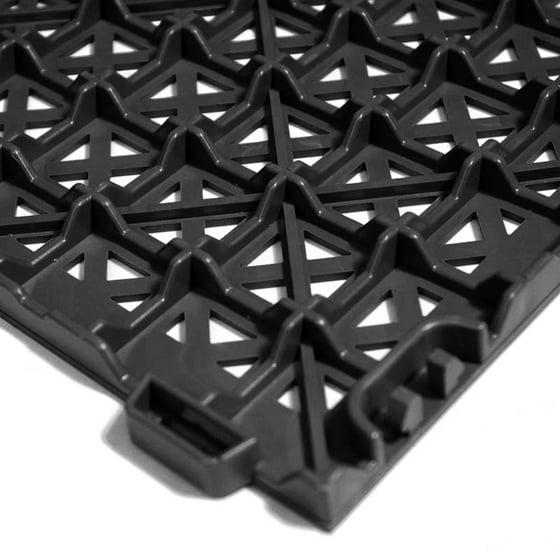 Greatmats Staylock Perforated Pvc Plastic Interlocking 1 Ft X Greatmats Staylock Perforated Pvc Plastic Interlocking 1 Ft X Outdoor Floor Tiles Black 26 Pack Com