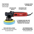 BAUER 5.7 Amp 6 in. ShortThrow Random Orbit DA Polisher/Sander
