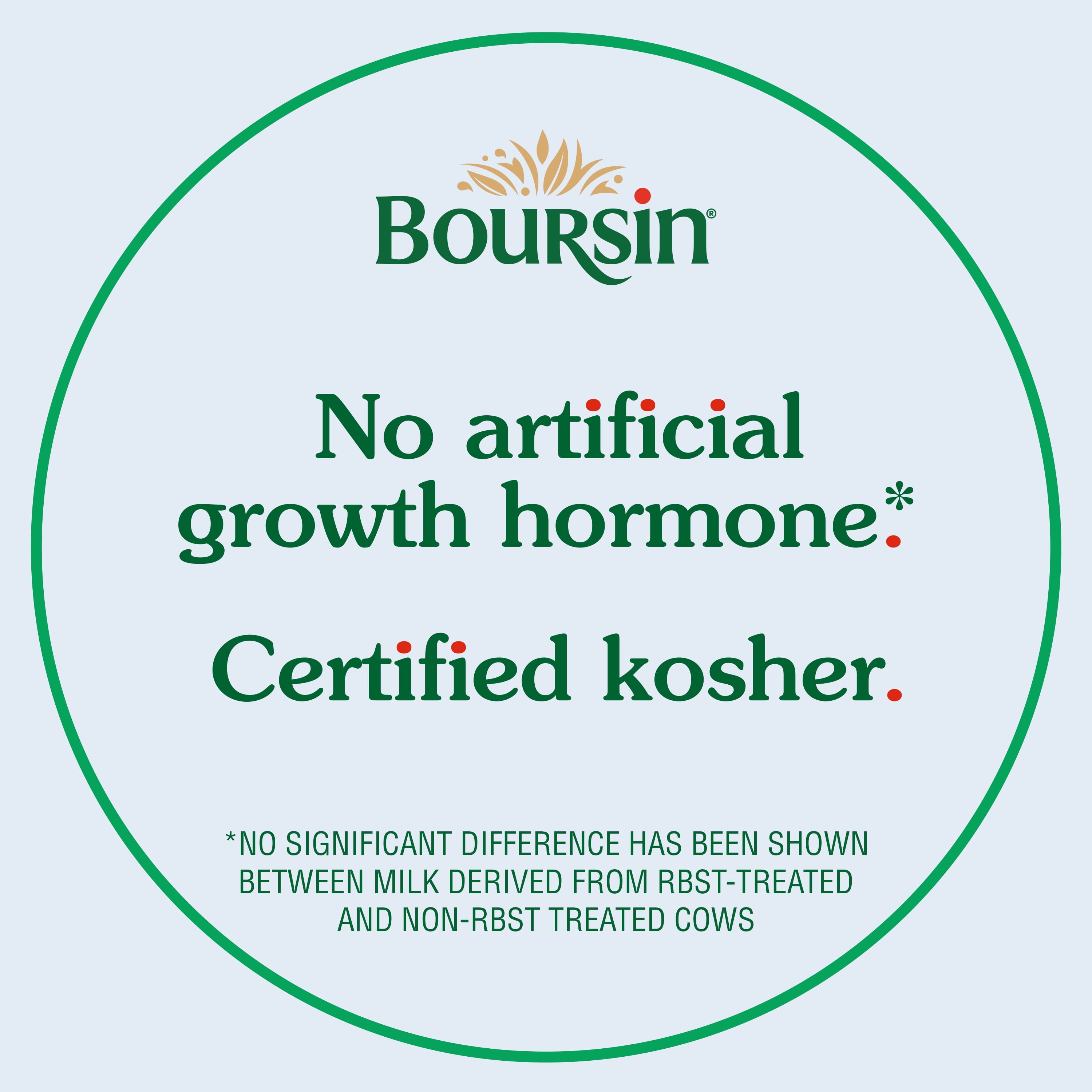 Boursin® Garlic & Fine Herbs Spreadable Cheese 5.3 oz Refrigerated