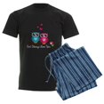 thumbnail image 6 of CafePress - Owl Always Love You Men's Dark Pajamas - Men's Dark Loose Fit Cotton Pajama Set, 6 of 7