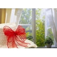 thumbnail image 6 of Joycrosso 1 Inch Red Wired Organza Ribbon - 20 Yards Sheer Decorative Ribbon for Gift Wrapping, Wedding Decor, Christmas Tree, Crafts & DIY Projects, 6 of 6