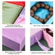 thumbnail image 4 of Qarigey Caja de regalo de tela de joyería con borlas cuadradas de estilo chino, cajas para hombres, de embalaje, exhibición de Ropa, zapatos y accesorios Miscelánea Verde 10*10*4cm, 4 of 6