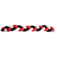 thumbnail image 1 of Parachoques de cuna trenzado para bebé, cojín largo para guardería, almohada suave con nudo de serpiente (3,28 pies), 1 of 9