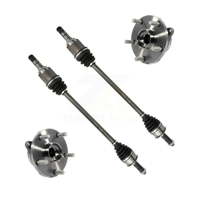 Kugel Front CV Axle Drive Shaft and Complete Wheel Hub Bearing Assembly Kit for Car Subaru Outback Legacy - Left Right Side (Driver Passenger) KN7-100473