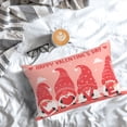 thumbnail image 5 of Sikiie Gnomes Hold The Letters LOVE Pillow Covers, Throw Pillow Case Cushion Covers,Cushion for Bedroom,Couch,Home-14"x20", 5 of 6