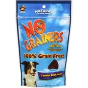 No Grainers Tender Beef Flavor Semi Soft Dog Treats, 7 Oz.