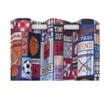 thumbnail image 6 of Mainstays Kids Sports Patch Room Darkening Grommet Top Single Curtain Panel, 42" x 54", 6 of 7