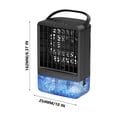 thumbnail image 5 of Portable Air Conditioners, 3-in-1 Portable, Personal Mini Air Conditioner,Water Tank, Timer, Small Cooling Fan For Indoor Office Bedroom, 5 of 5