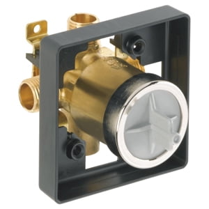 Brizo Thermostatic Valve - Brizo MultiChoice High Flow Universal Mixing Rough In Valve, 1/2 Inch, Universal Male, 7.8 gpm, Brass