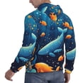 thumbnail image 6 of Lsque Whimsical Underwater Fantasy Pattern Casual Men's Hoodie,Hooded Sweatshirt with Kangaroo Pocket,Pullover Hoodie-XX-Large, 6 of 7