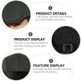 thumbnail image 2 of GOOHOCHY  Newsboy Hats Beret Peaked Cap Comfortable One Size Fits Most Man, 2 of 8