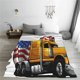 thumbnail image 5 of Balery American Truck Manta de Felpa Suave y Acogedora – Cobija de Franela Aterciopelada para Cama, Lavable y Cálida para Sofá, Mascotas, Transpirable-40"x30", 5 of 7