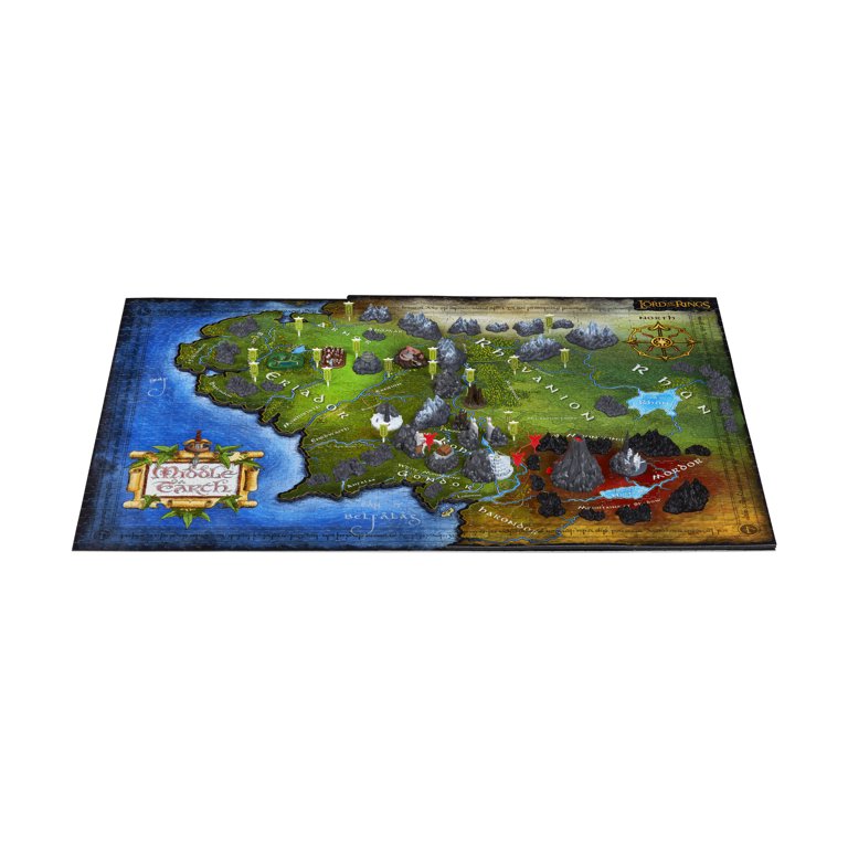 4D Cityscape The Lord of the Rings - Middle-earth 4D Puzzle: 2100+