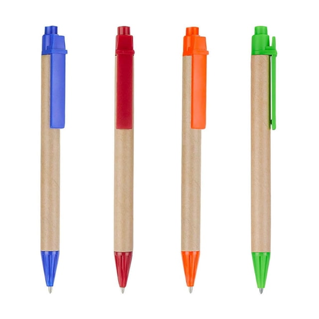 Bolígrafo Planet Eco-Friendly naranja 1 x 14