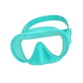 thumbnail image 1 of Máscara de buceo con esnórquel, gafas antivaho, visión amplia, profesional, portátil, con protector nasal, para natación, para mujeres, hombres, Verde, 1 of 8