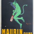 thumbnail image 2 of CafePress - Vintage Poster Maurin Quina -  Round Wood Ornament 4", 2 of 2