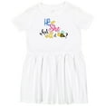 thumbnail image 3 of Inktastic He or She What Will It Be? Girls Toddler Dress, 3 of 5