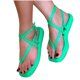 thumbnail image 1 of Sandalias de talla grande Suela gruesa Ligero con cordones Hebilla Tanga Sandalias de playa exteriores Wmkox8yii  nm8224, 1 of 4