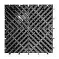 thumbnail image 4 of Alfombra de drenaje para suelo de baldosas de 40 x 40 x 4 cm, con cojín antideslizante, rejilla para lavado de coches, baño, patio, balcón, cocina y, 4 of 8