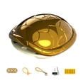 thumbnail image 1 of lionlar Turtle Good Luck Creative Good Meanings Decoration for Gift Friend Trick Toy Gold, 1 of 9