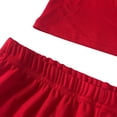 thumbnail image 7 of Women Sexy 2 Piece Shorts Sets Outfits Backless Crop Tops Bodycon Flared Pants Outfits Clubwear Romper Insulated Bib Overalls for Women Lawyer Suits for Women Formal Jumpsuits for Women Elegant Casual, 7 of 7