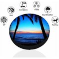thumbnail image 3 of Blue Sunset Beach Spare Tire Cover Tropical Tree Beatiful Island Sunrise Outdoor Hawaii Weatherproof Universal Wheel Protectors Camper Tire Covers for Trailer Rv Travel, 3 of 10