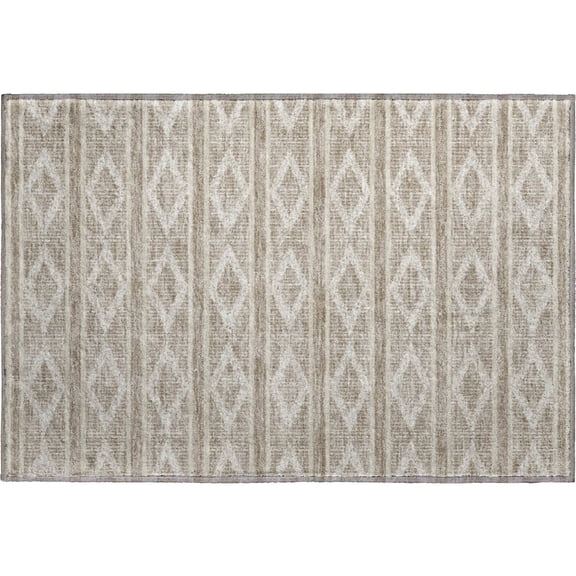 Dalyn Rugs Premium Machine Washable Mayfield AMF1029 Taupe 1'8" x 2'6" Rug