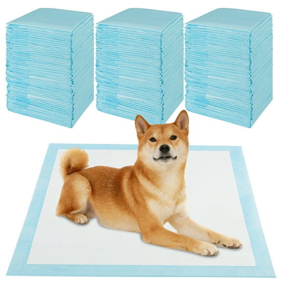 Gymax 30''x 30''(150 Counts) Dog Potty Training Pads Puppy Pee Pads w/ Quick-Drying