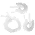 thumbnail image 3 of MOVTOTOP MLINS 1 Set Lace Renaissance Neck Ruffle Collar and Wrist Ruffs Victorian Ruffle Collar Organza Clown Choker Neck Collar Cuff, 3 of 8
