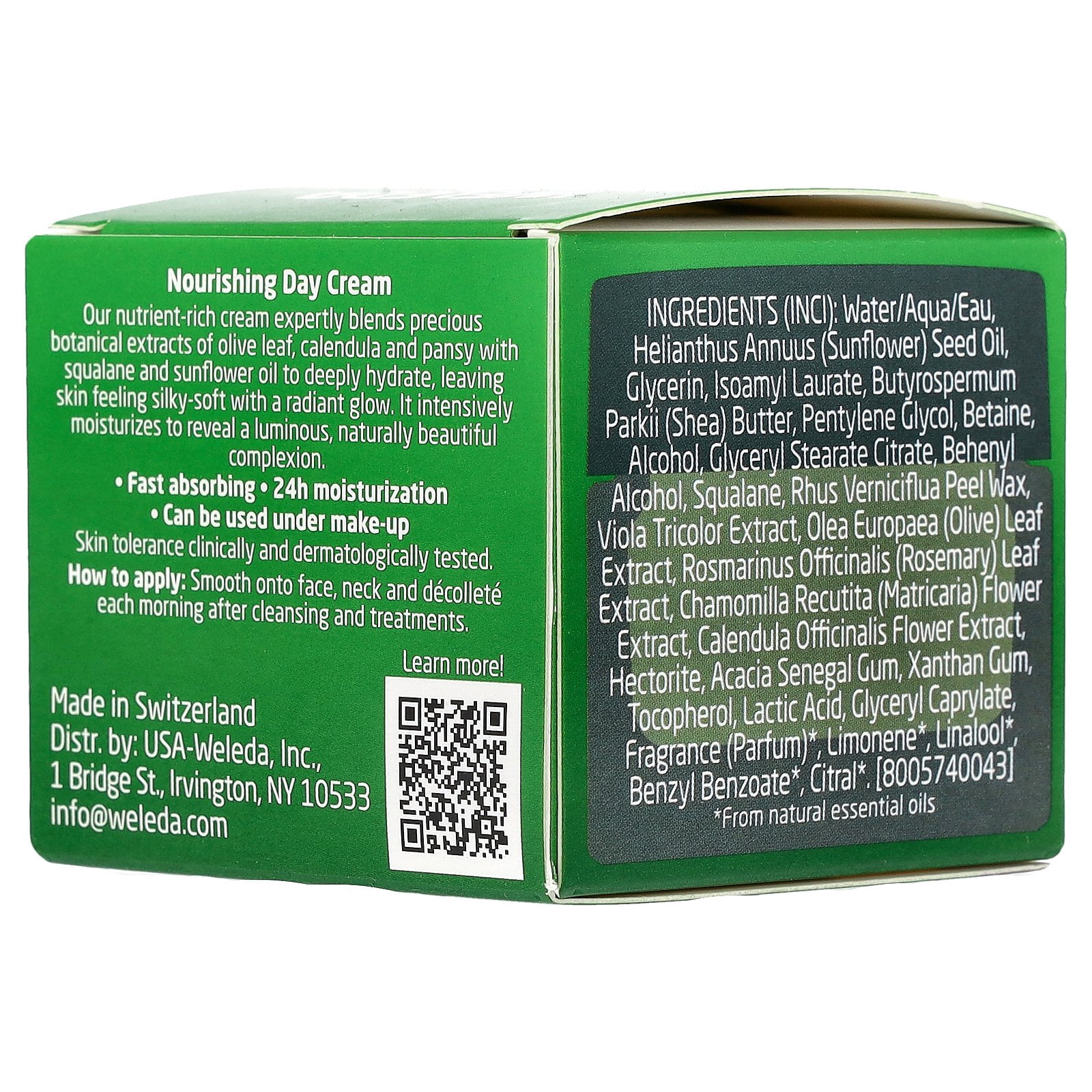 Weleda Skin Food Face, Nourishing Day Cream, Normal to Dry Skin, 1.3 fl oz (40 ml)