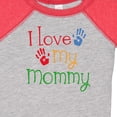 thumbnail image 4 of Inktastic I Love My Mommy Handprints Boys or Girls Baby Bodysuit, 4 of 5