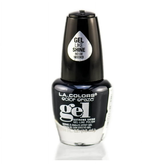 L.A. COLORS Gel-like Nail Polish, Anarchy, 0.44 fl oz