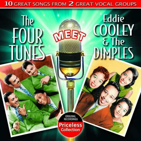 The Four Tunes - The Four Tunes Meet Eddie Cooley The Dimples - Music & Performance - CD