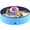 Blue, variant on Niubya Foldable Dog Pool Multi-Purpose Ergonomic Design Pet Bath Tub Rack for Dogs with Drain