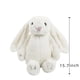 thumbnail image 3 of Conejito de peluche relajante, conejo blanco suave de 40 cm con orejas largas, peluche de Pascua adorable para niños y regalos., 3 of 5