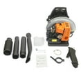 thumbnail image 2 of 63cc 2 Stroke Backpack Gas Powered Leaf Blower Commercial Grass Lawn Blower with Single Cylinder Gasoline Engine, 2 of 9