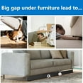 thumbnail image 4 of Rollos de caucho macizo para mejoras del hogar, uso multifuncional para mejorar la protección de los muebles y la seguridad del suelo (3 metros, negro), 4 of 6