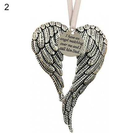 

LYU Eye-catching Hanging Ornament Miss Families Alloy Decorative Christmas Memorial Pendant for Festival