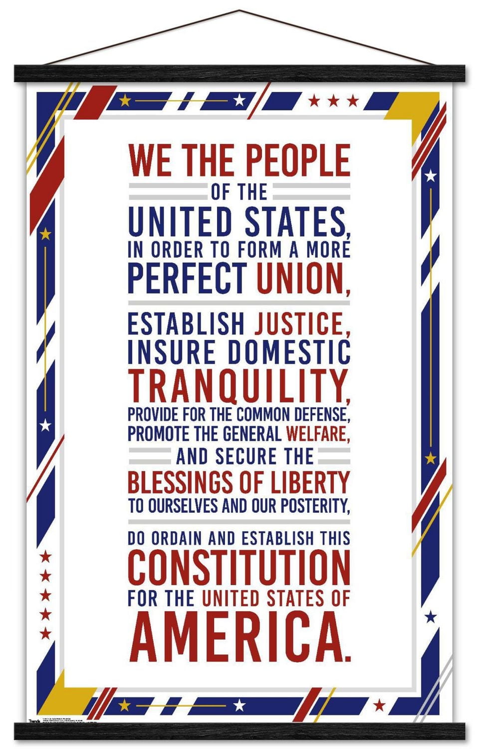 Les États-Unis d'Amérique - Préambule de la Constitution