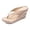 Beige, variant on Elevated Bohemian Women's Sandals With High Heels And Toe Separated Thong Flip Flops For Stylish Summer Wear