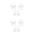 thumbnail image 4 of Advancent Molde para repujado de galletas, moldes de Pascua de dibujos animados, herramienta decorativa para hornear en el hogar Type2 NO2, 4 of 6