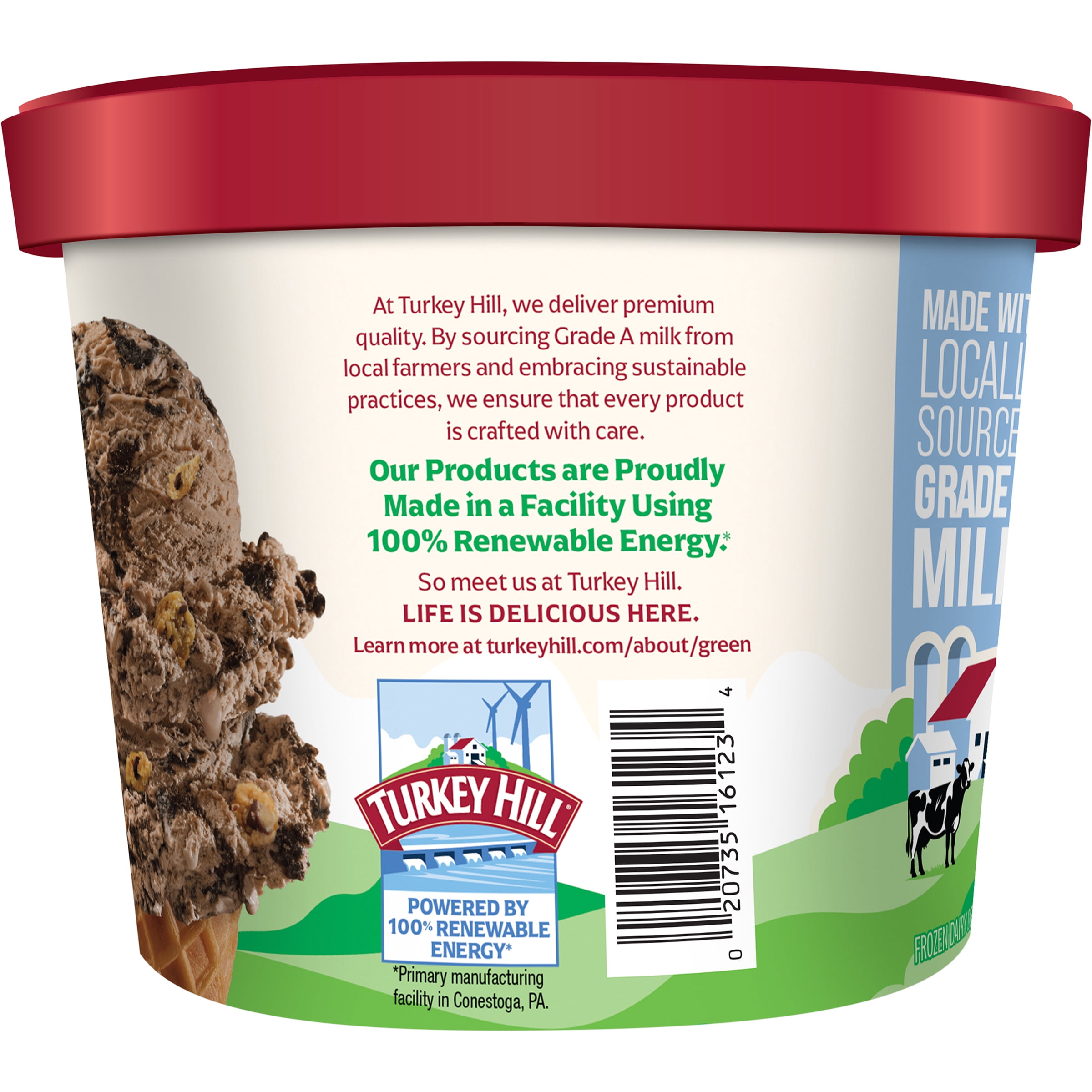 Turkey Hill Double Dunker Frozen Dairy Dessert, 46 fl oz