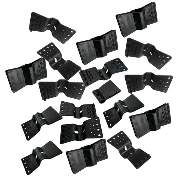 50x Clips de red para sombra, Clips fijos para toldo, abrazadera de fijación, hebilla, Clips de tela para lona, cubierta de coche, accesorios de tela